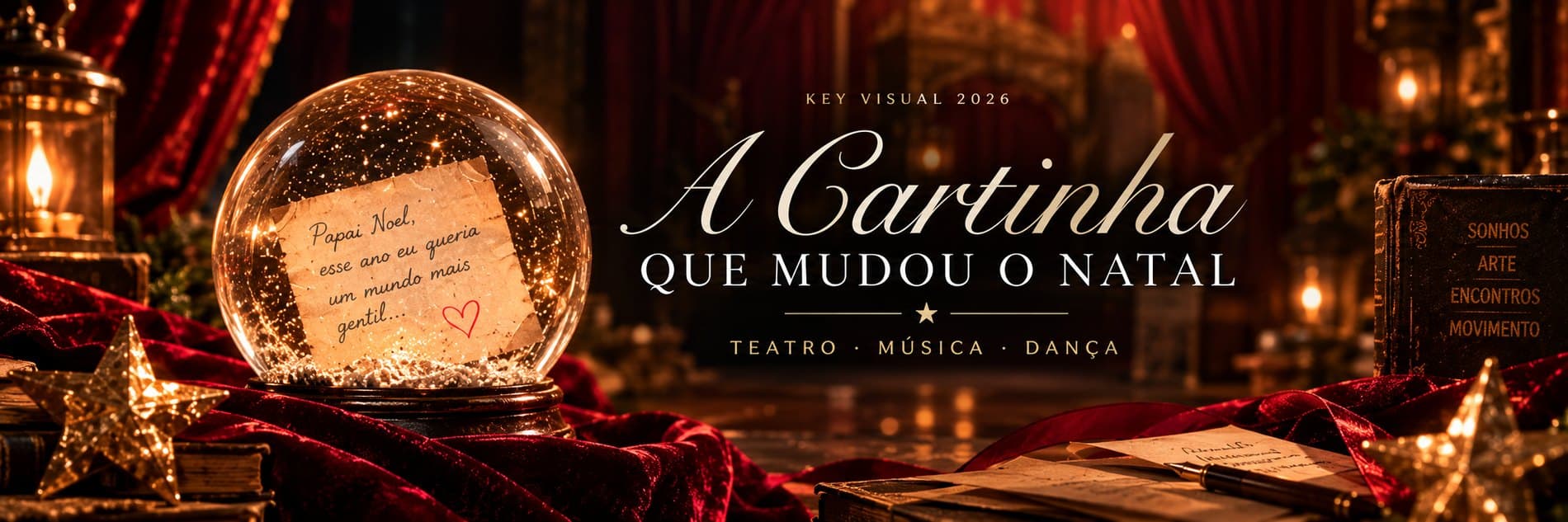 A Cartinha que Mudou o Natal — teatro, música e dança